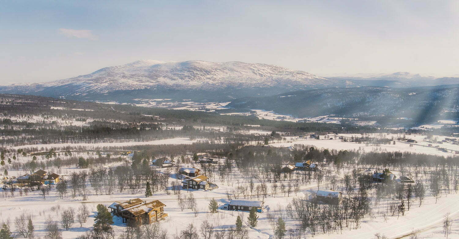 Jakobsåsen Hyttegrend vinter Hummelfjell
