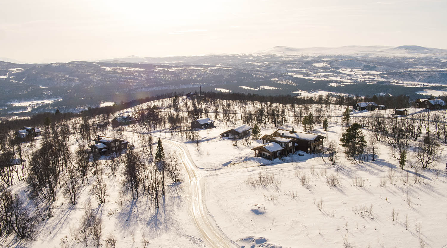 Jakobsåsen Hyttegrend oversikt